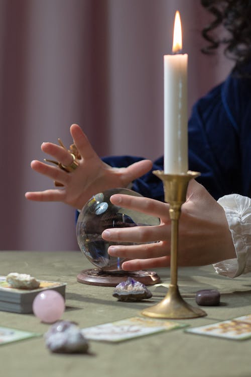 A Person Fortune Telling