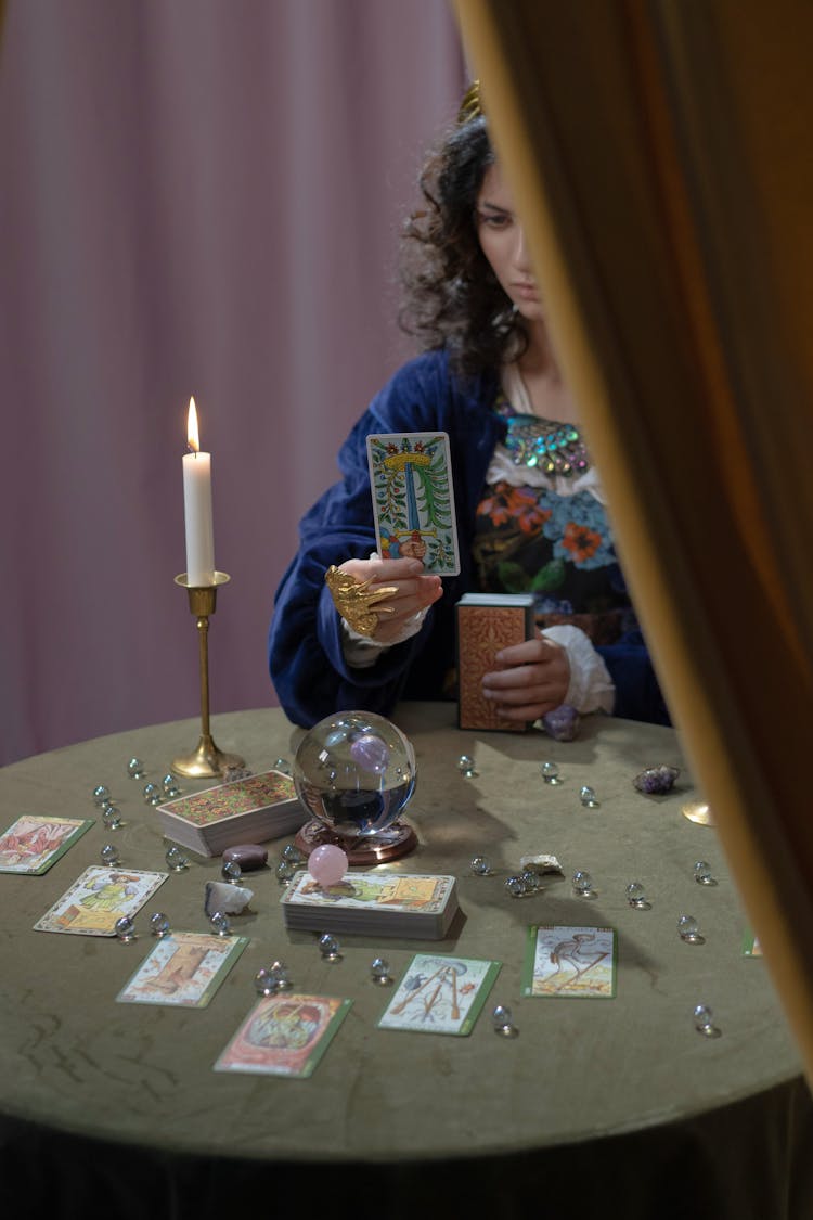 A Woman Fortune Telling