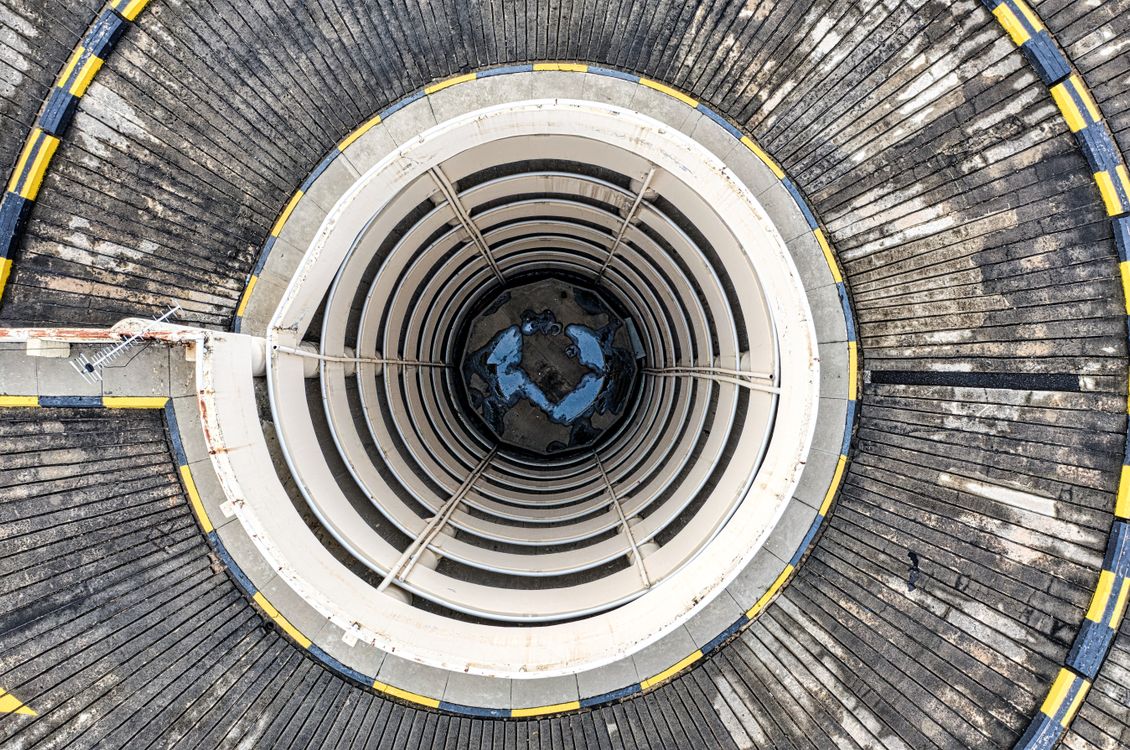 Aerial Shot of a Spiral Ramp · Free Stock Photo