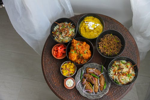 Kostnadsfri bild av bord, curry, indisk mat