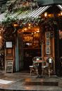Entrance to the Restaurant