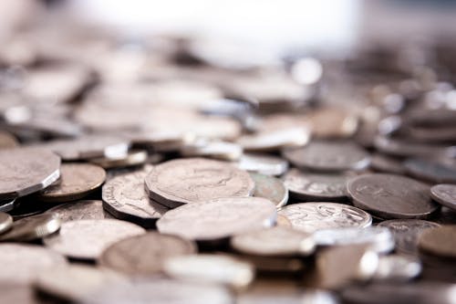 Selective Focus Photo of Australian Dollar Coins