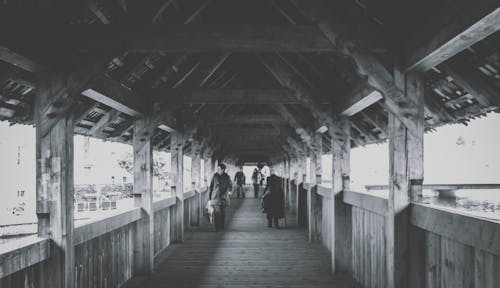 Photos gratuites de pont, pont en bois