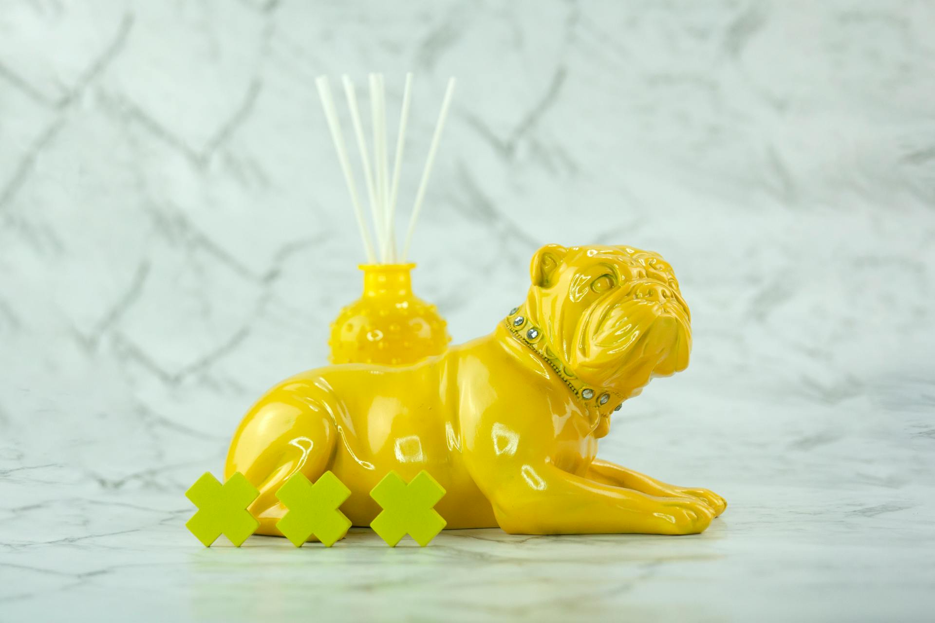 Yellow Figurine Bulldog