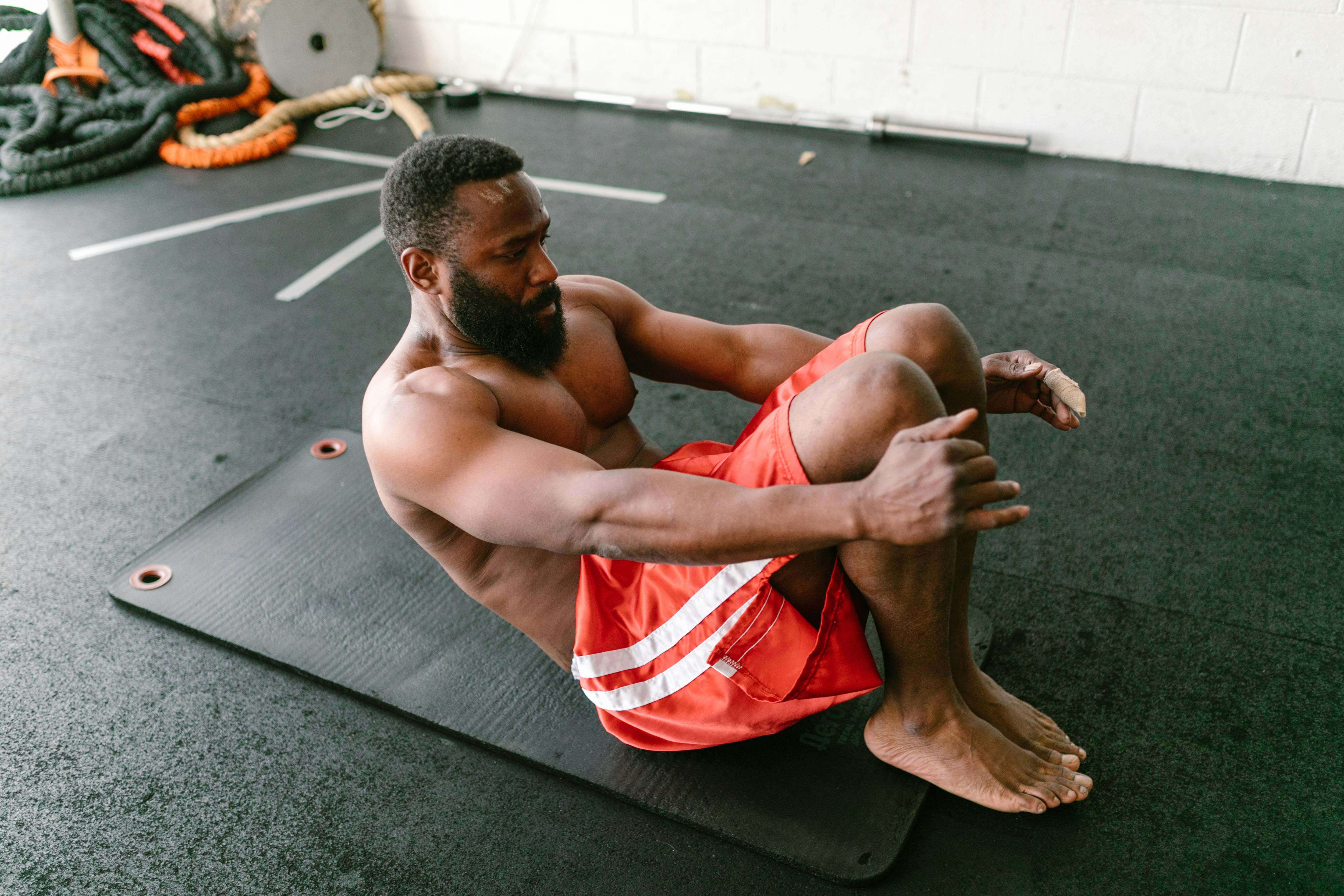 Man Doing Sit Ups · Free Stock Photo