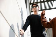 Photo of Man Groping on the Wall