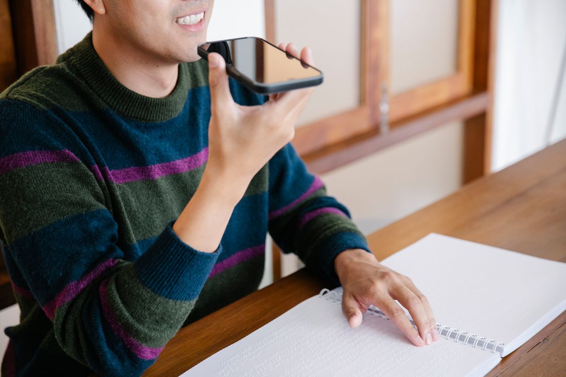 Free Photo of Man Talking On Phone Stock Photo