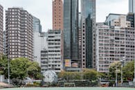 Modern City Downtown Buildings