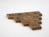 Brown Wooden Blocks on White Surface