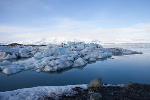 Ice in Arctic Landscape