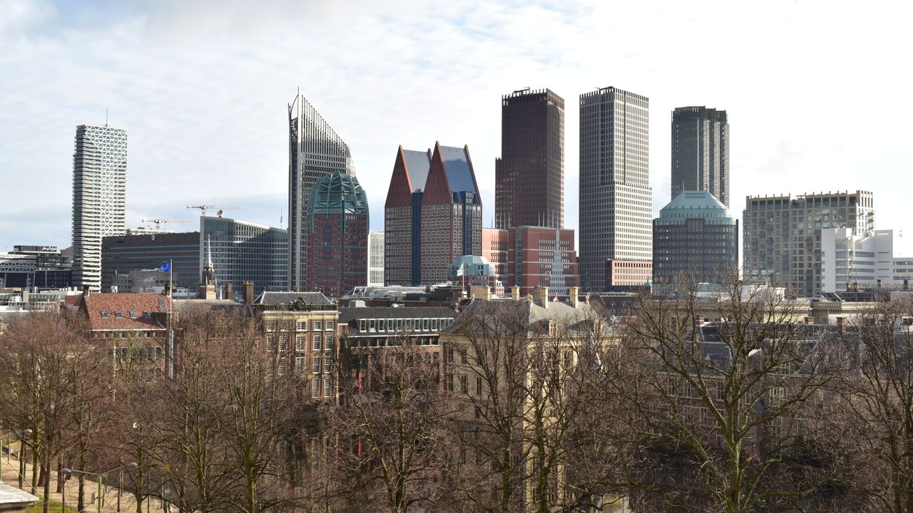 The Hague, Netherlands skyline