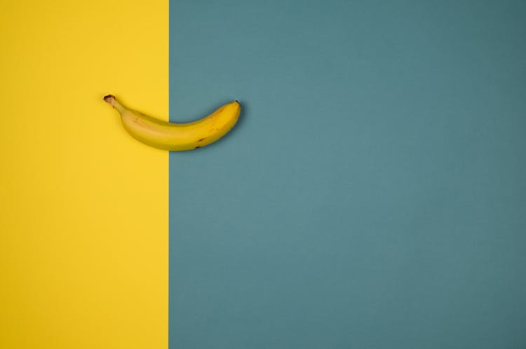 Backdrop Of Ripe Banana With Smooth Yellow Peel