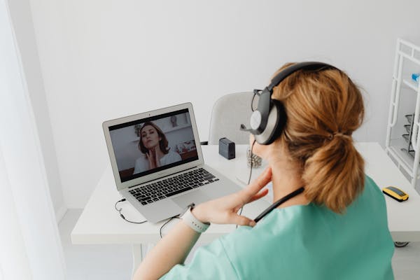 Telehealth video consultation