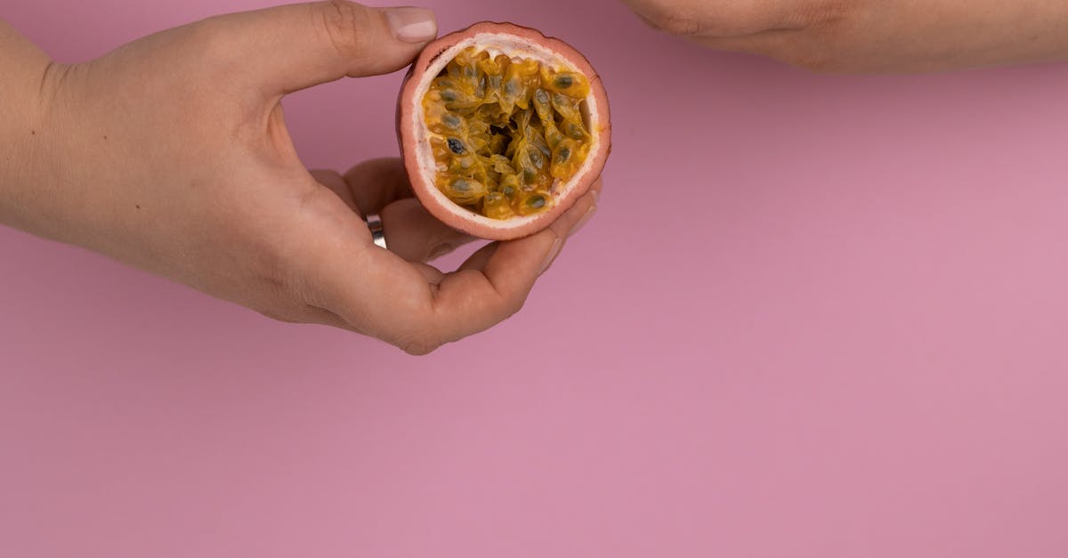 How to make passion fruit seed oil