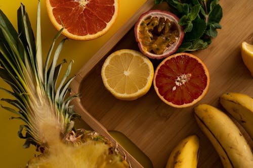 Free Darmowe zdjęcie z galerii z ananas, apetyczny, banan Stock Photo