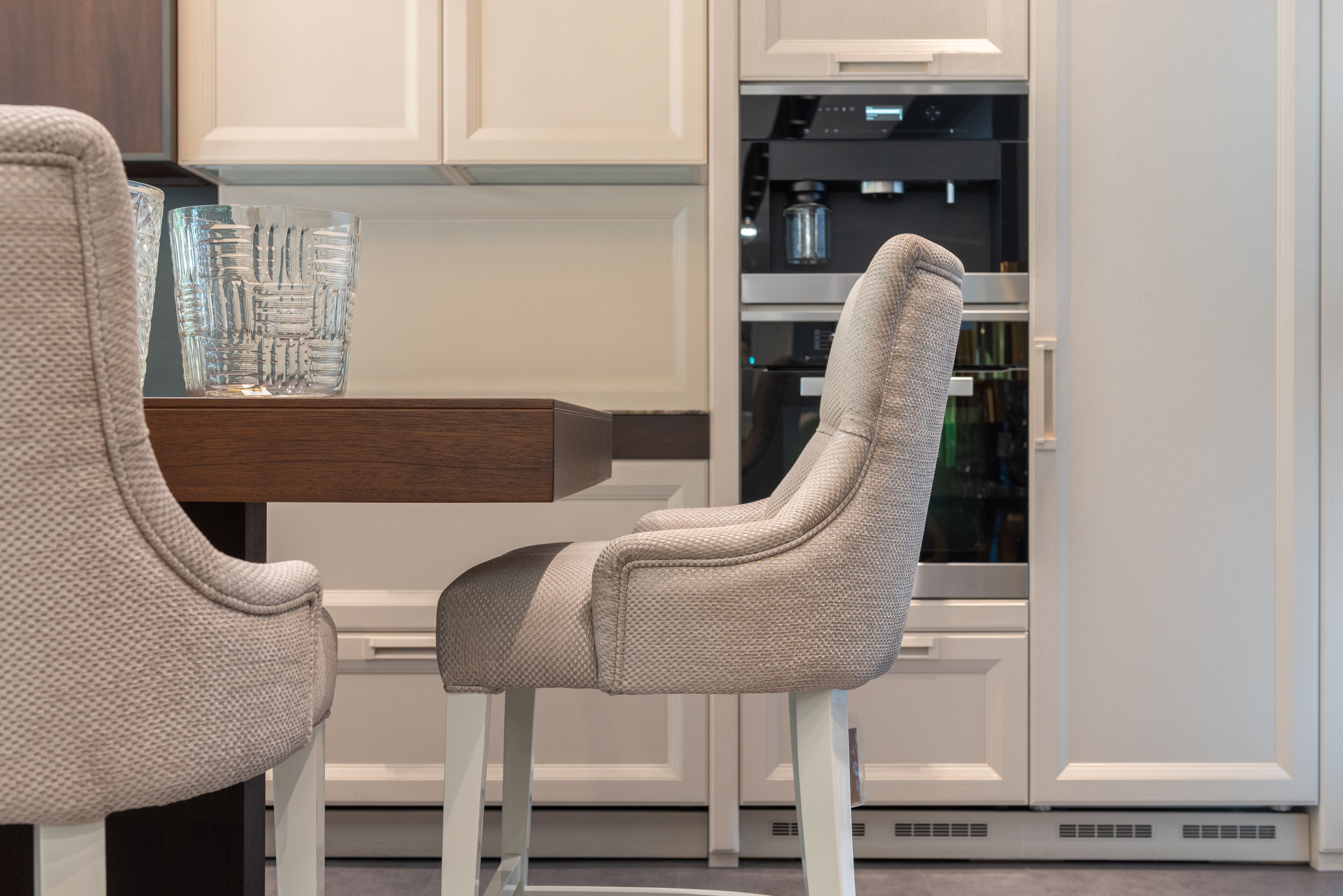 dining chair with arms in a beautifully styled dining room
