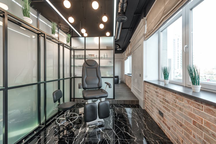 Pedicure Chair In Beauty Salon