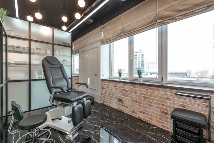 Pedicure Chair In Beauty Salon