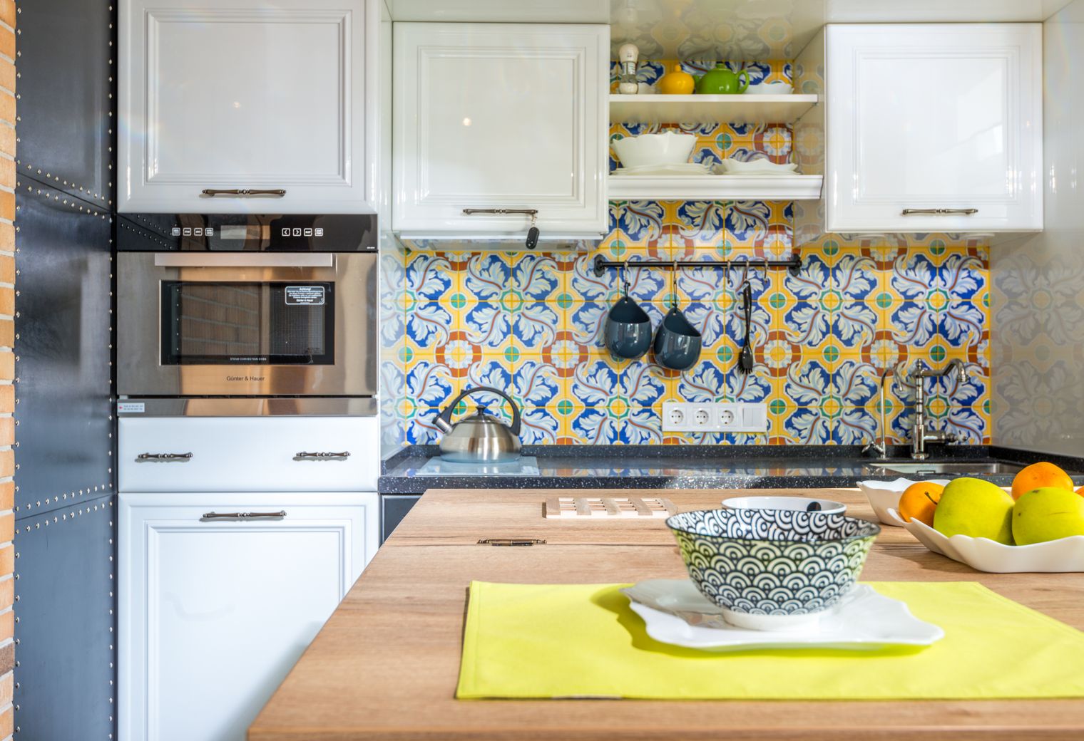Kitchen Spraying in Stoke Newington — quality trade paint going on in two coats