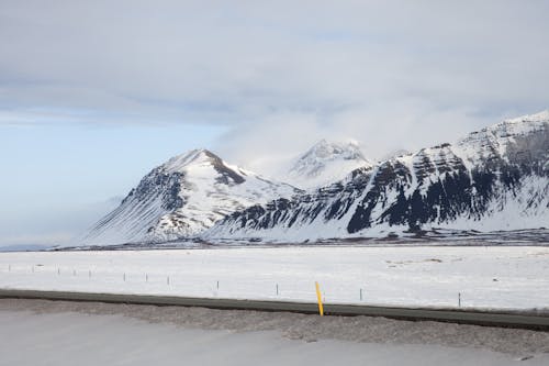 Foto d'estoc gratuïta de formacions geològiques, hivern, Islàndia