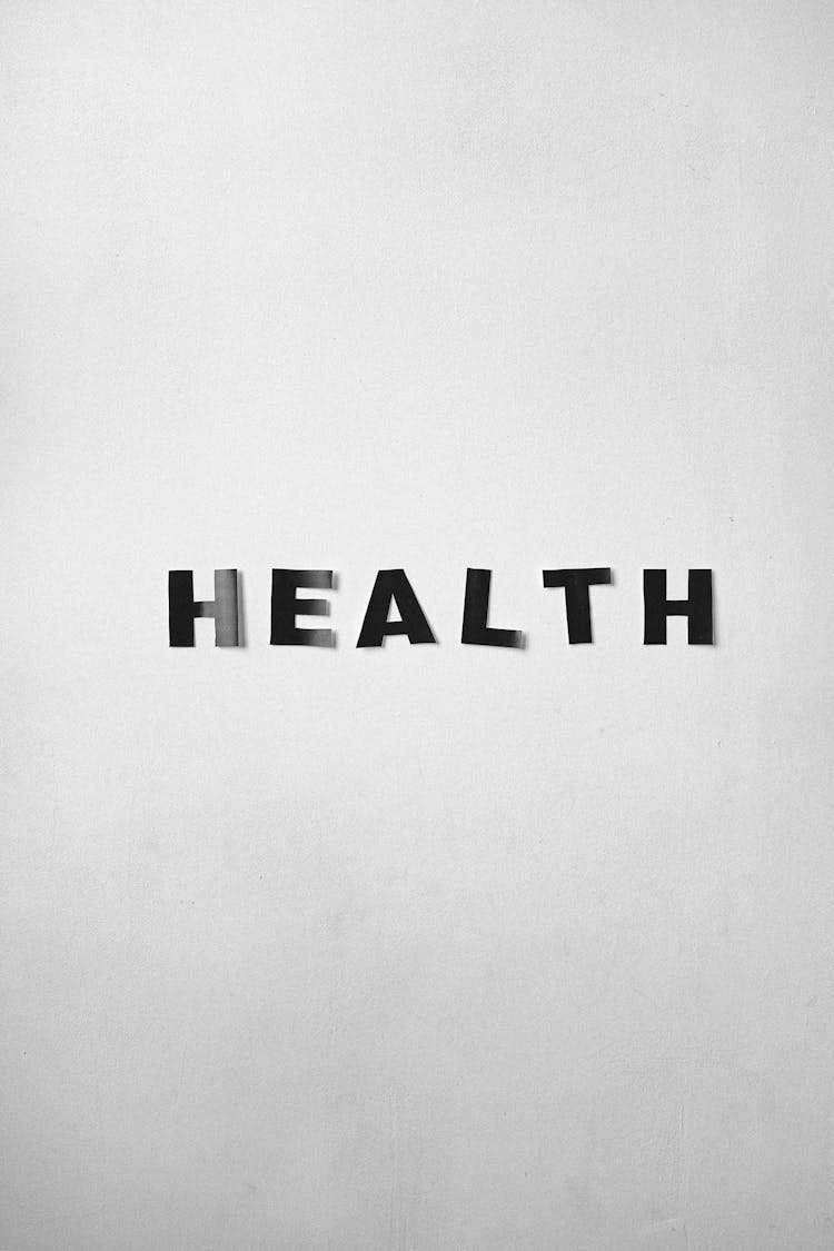 Backdrop Of Health Inscription On Light Wall