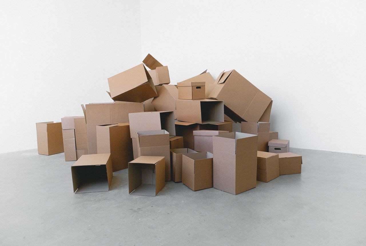House removals Oxford — removals work in progress