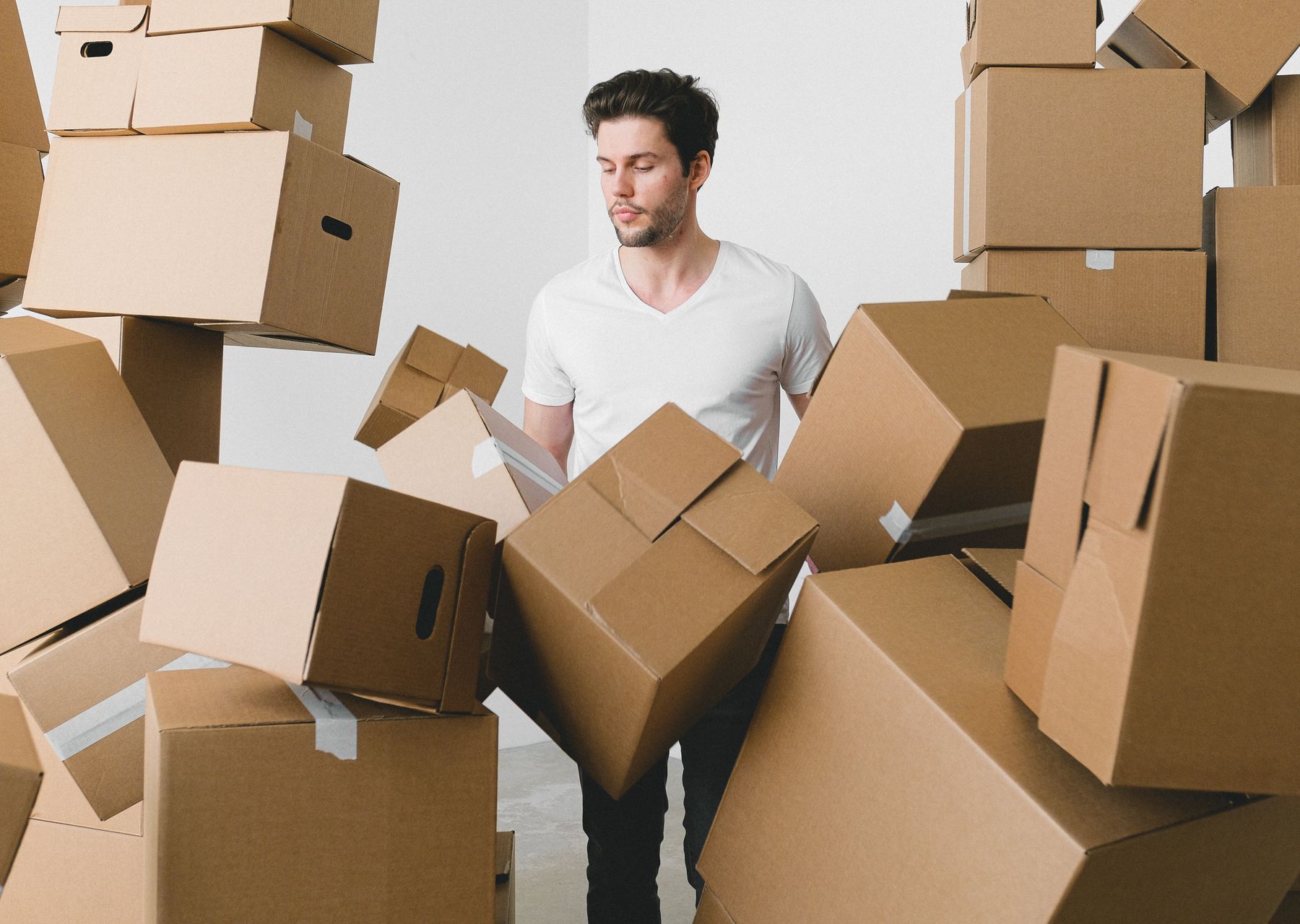 Same-day removals van loading — removals and storage in Crowhurst