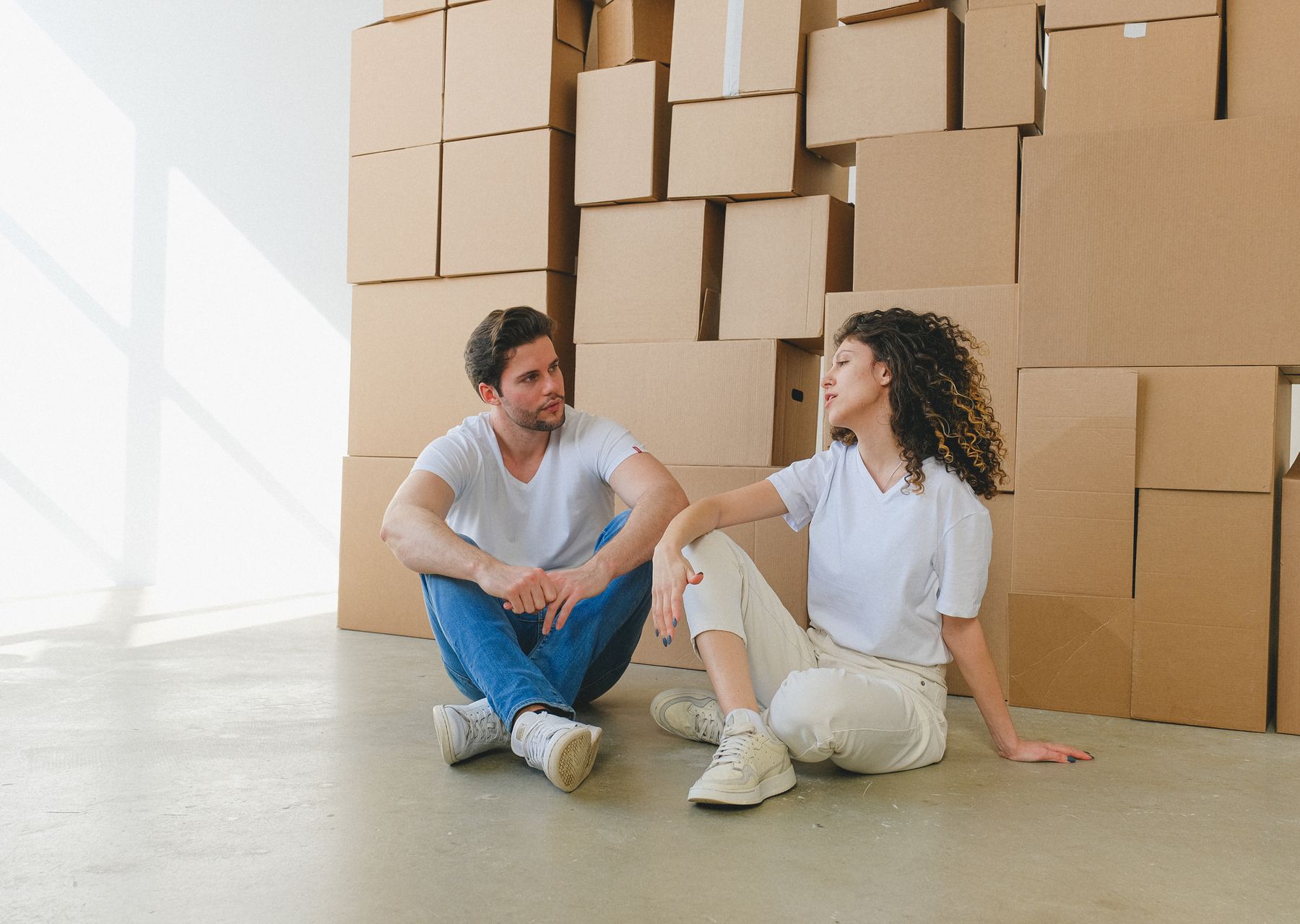 Professional removals crew at work — house removals Islington