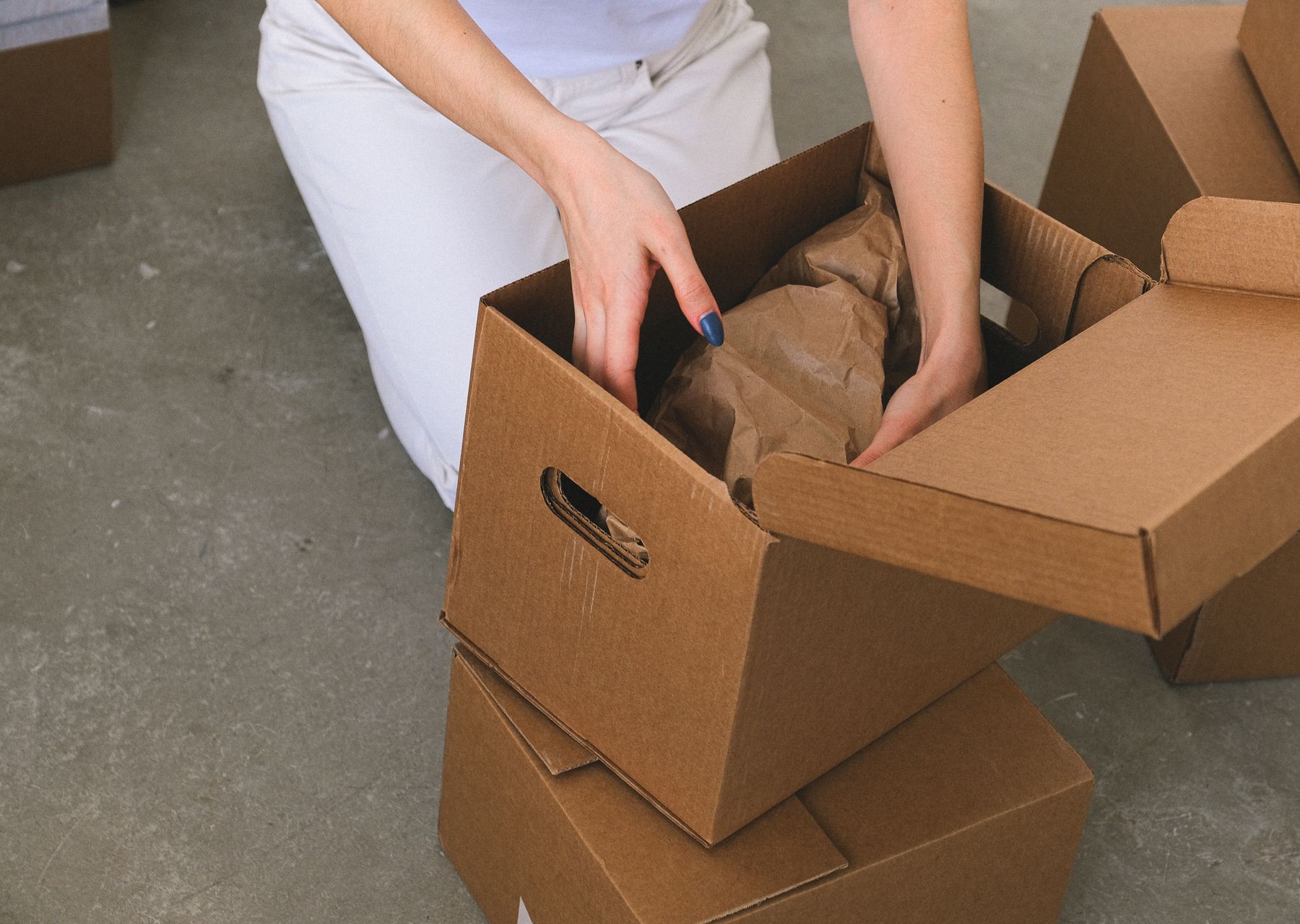 Professional removals crew at work — man and van Bristol