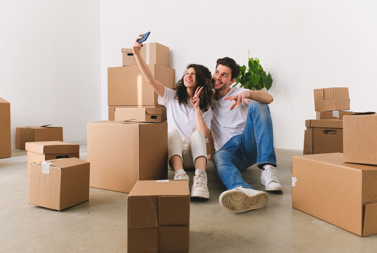 Storage & moves to storage Basford — removals work in progress