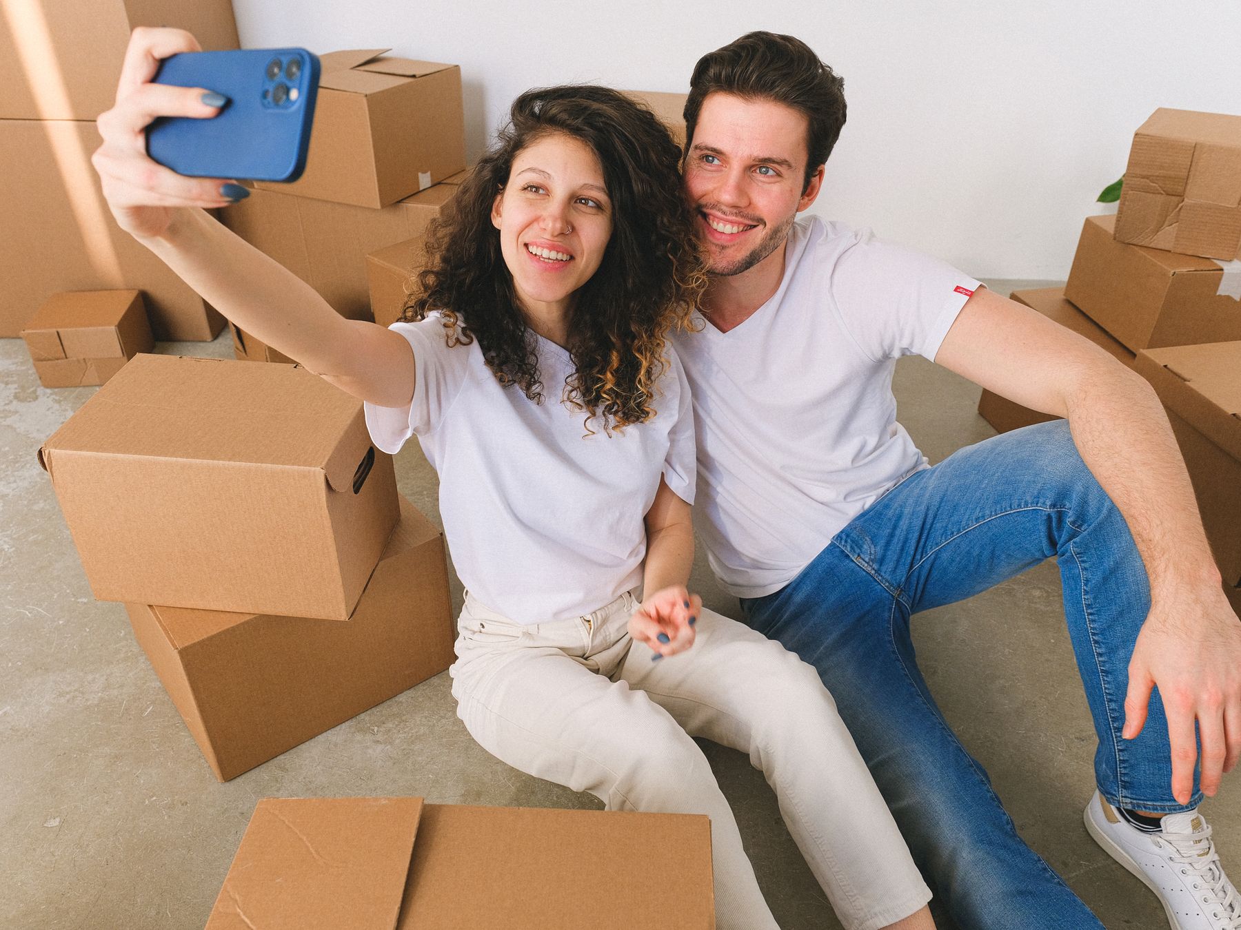 Methley — movers carrying boxes for a flat move