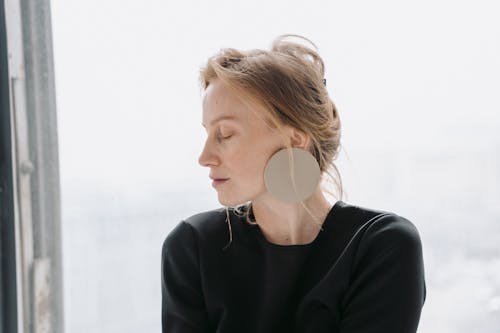 Photo of a Woman's Side Profile