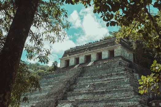 Rovine di una civiltà precolombiana