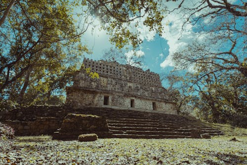 An Ancient Mayan Ruins in The Mexican State of Chiapas