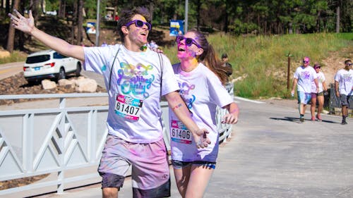 Free stock photo of 5k, colour, colour run