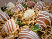 Striped Chocolate Confections