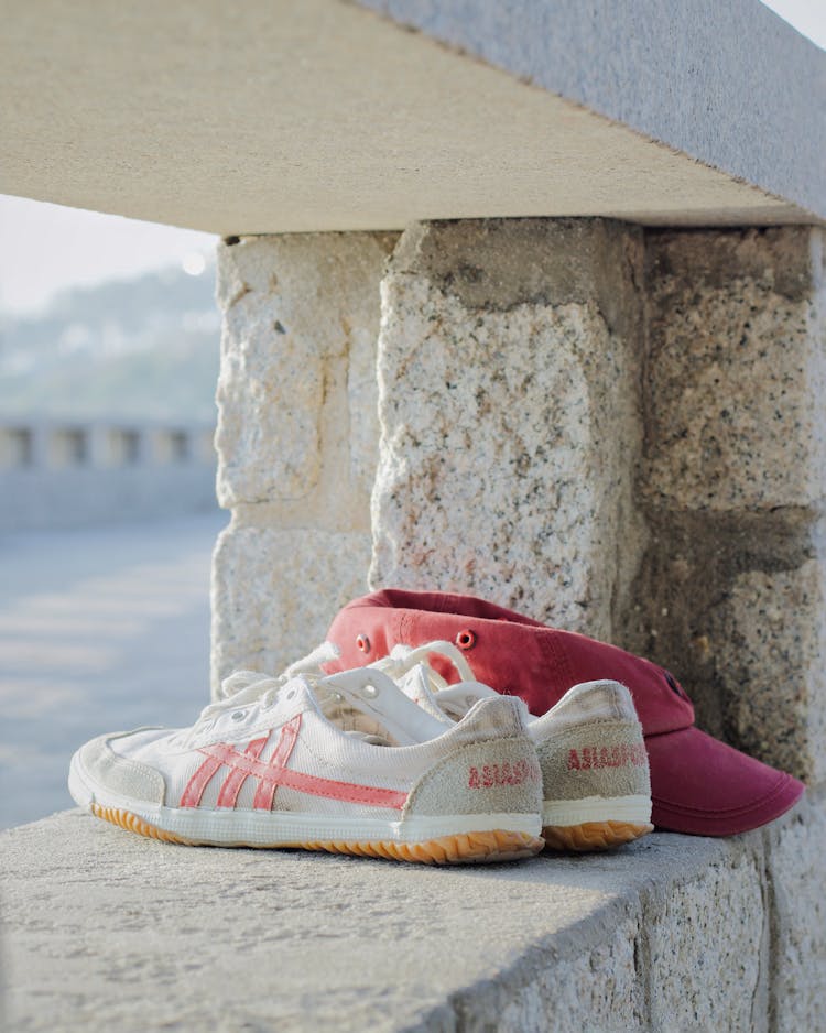 Shoes And A Pink Cap