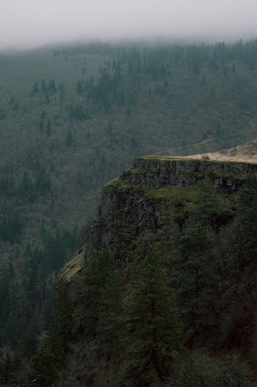 A Cliff in a Mountain