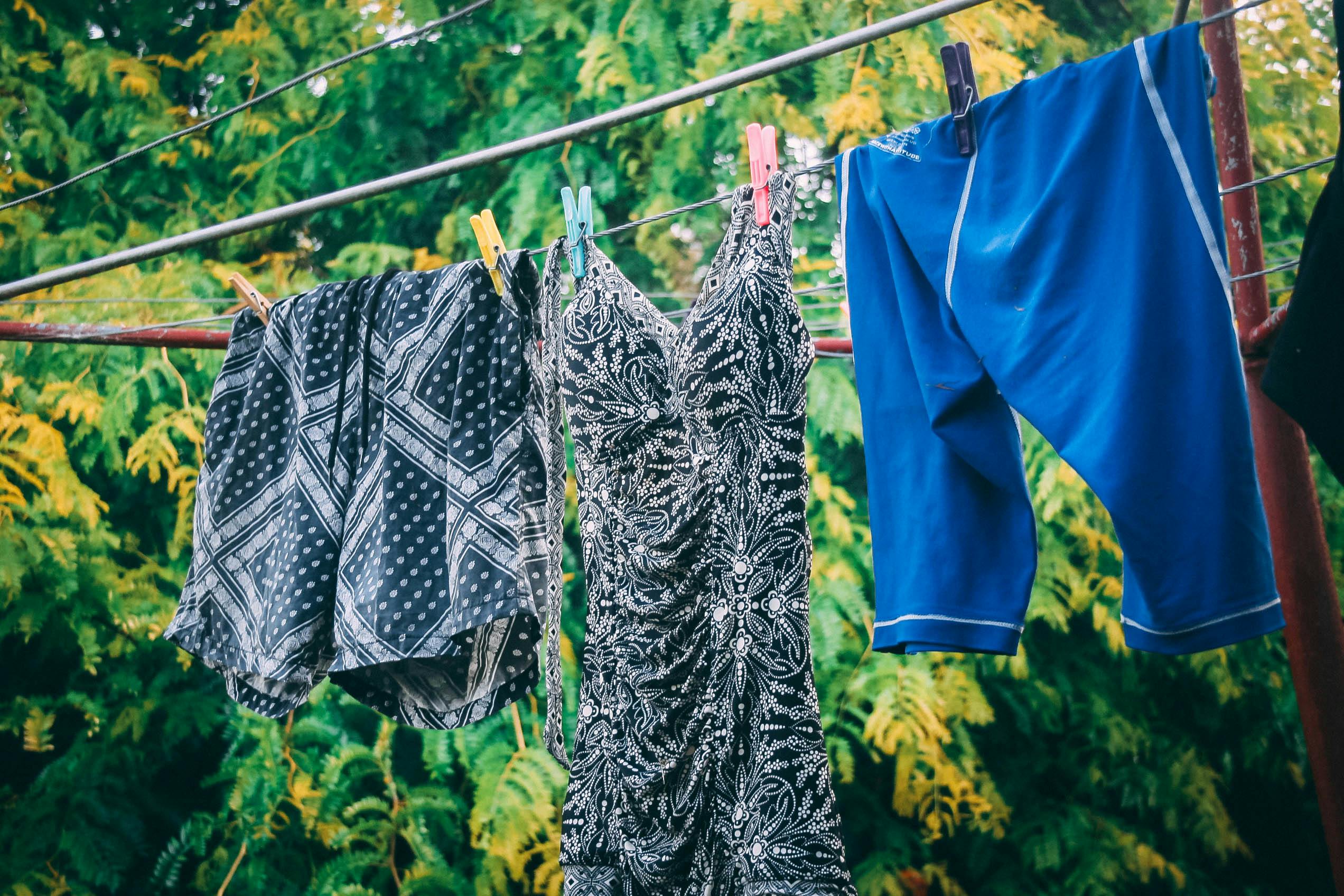 Free stock photo of clothes, drying, pegs
