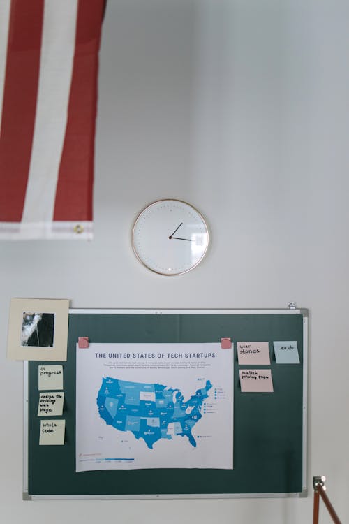 White Round Analog Wall Clock