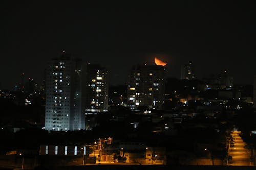 Free stock photo of evening, moon, nightime Stock Photo