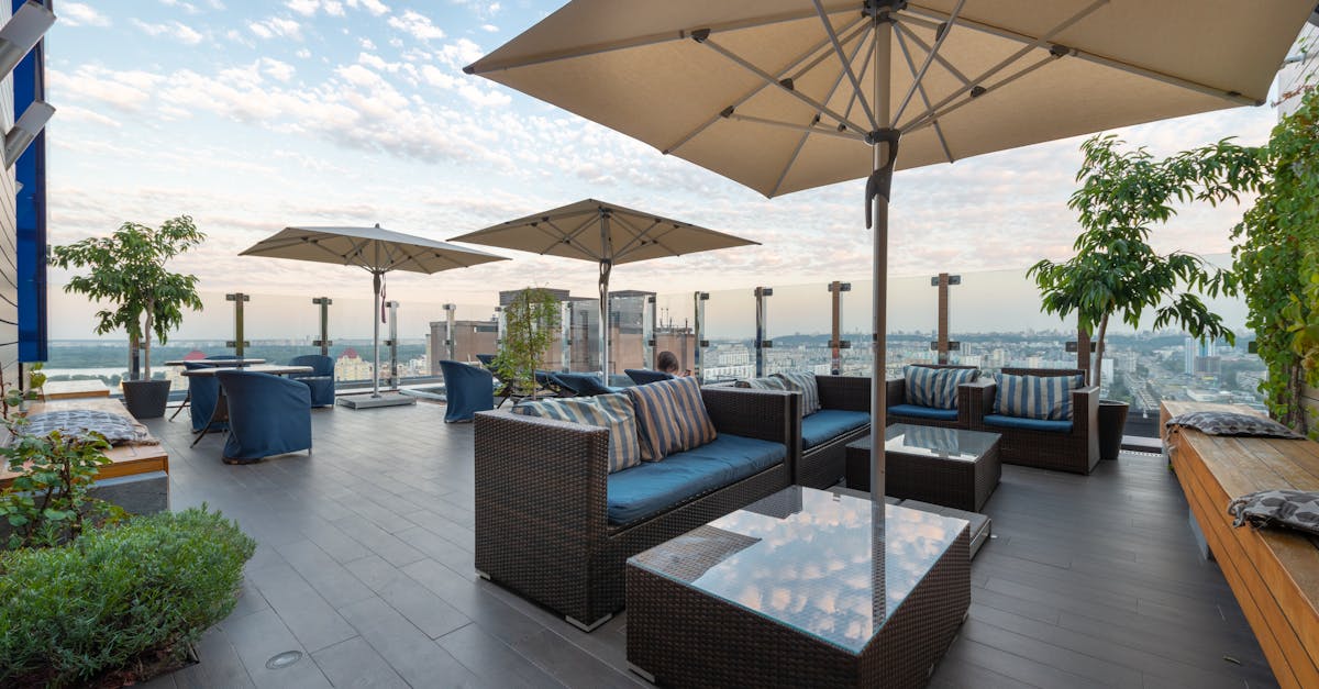 Comparatif des différents types de mobiliers pour terrasse