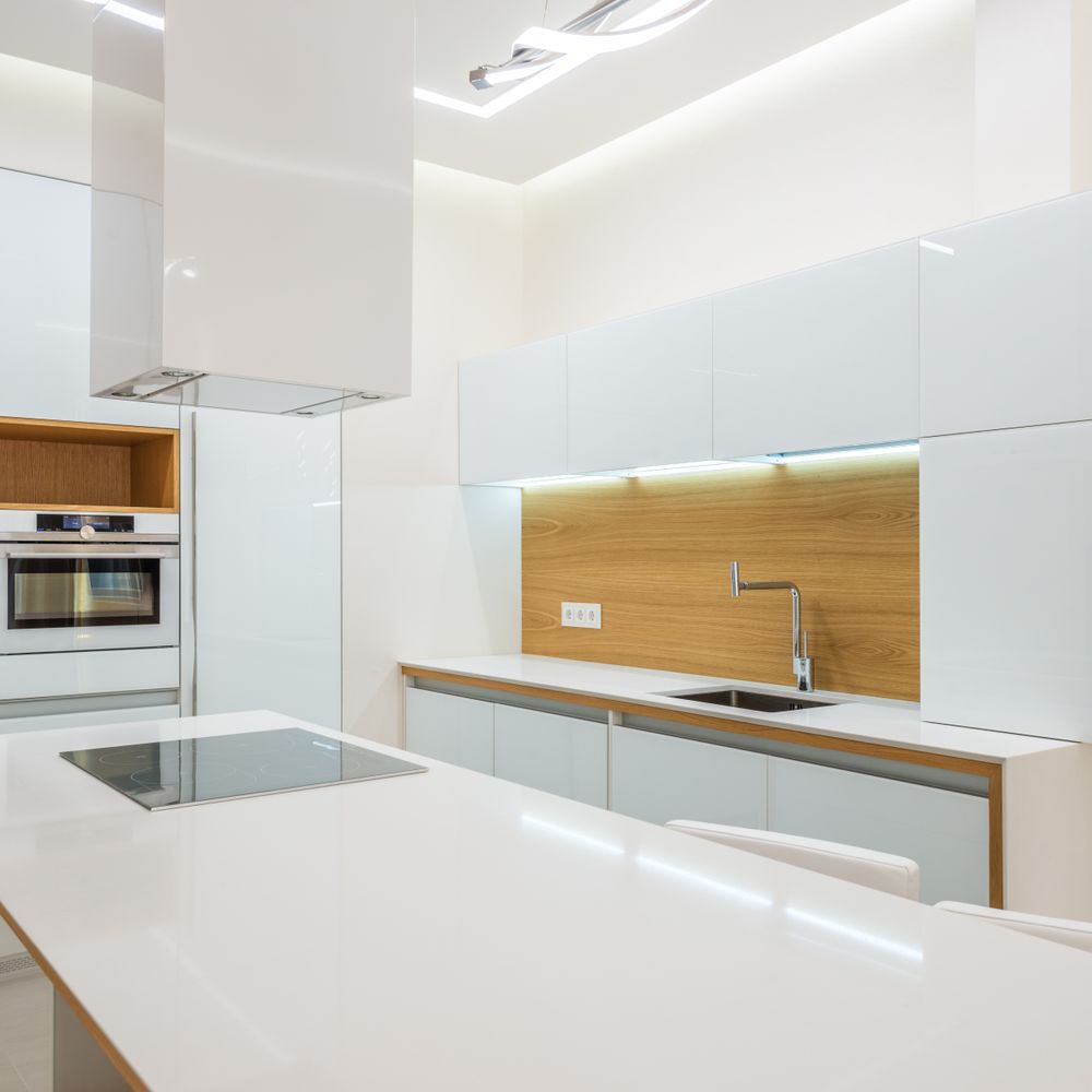 Kitchen Spraying in Wormwood Scrubs — the finished result after a professional repaint