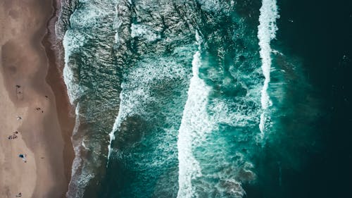 Aerial Photo of a Beach