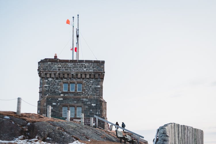 Old Cabot Tower Against Cloudless Sky