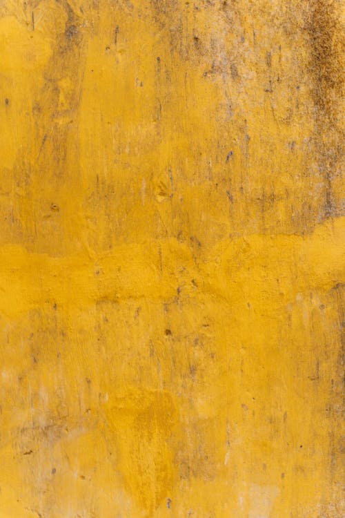 A Yellow Concrete Wall