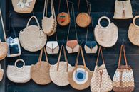 Hanging Cute Bags on Display