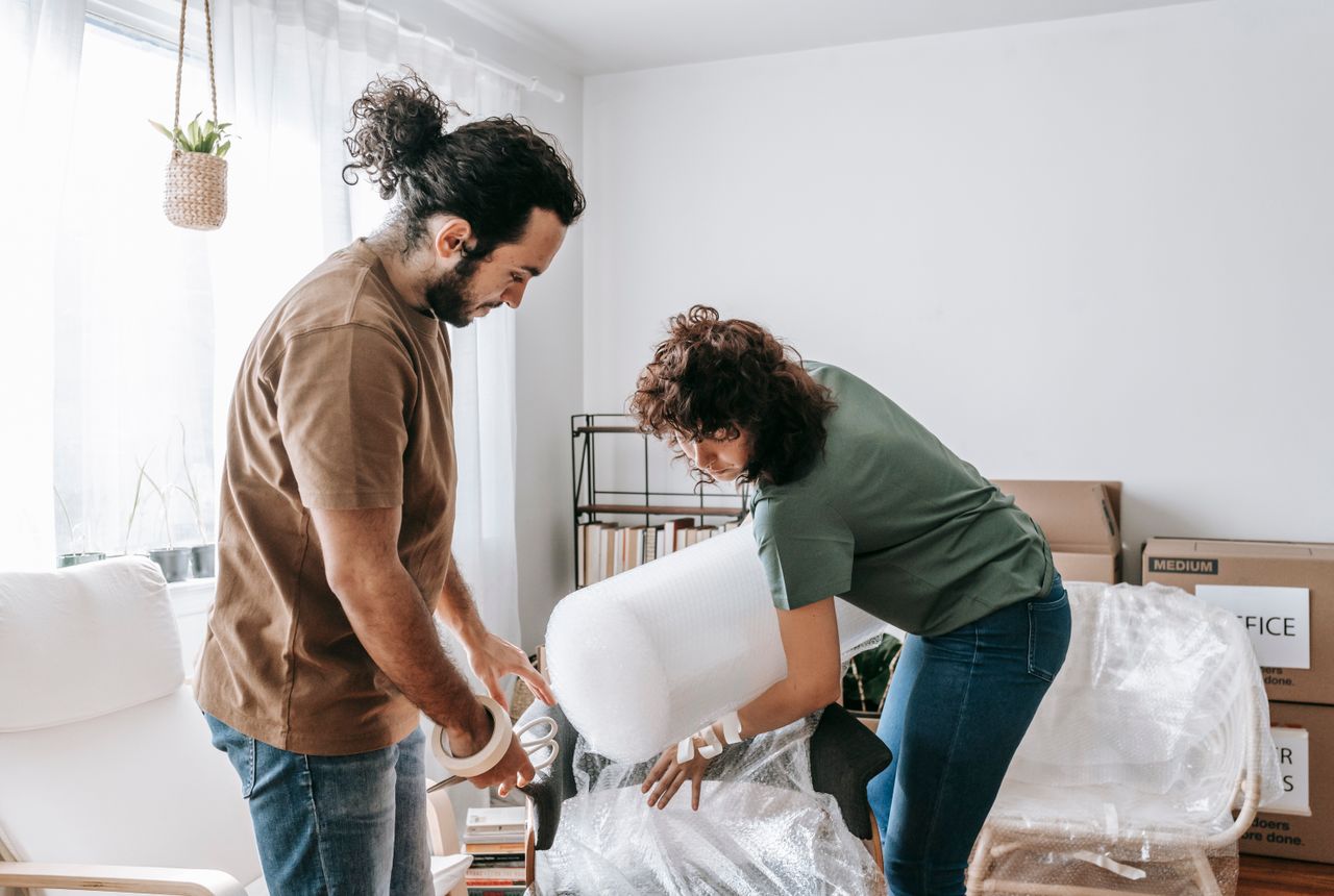 Same-day removals Codicote — removals work in progress