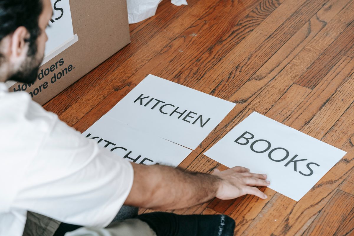 home removals in Oxton — Home Removals in Oxton — the working end of the job