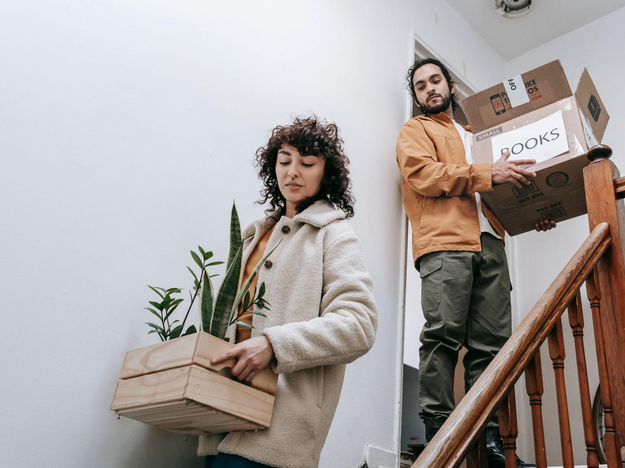 House Removals in Hackney Downs, East London — professional movers carrying furniture on a house move